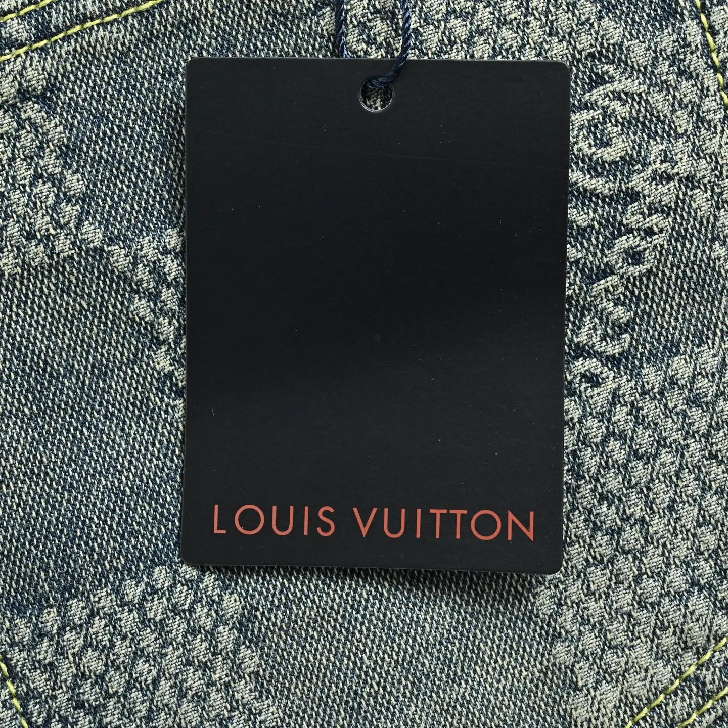 Louis Vuitton/Louis Vuitton all-over checkerboard denim shorts